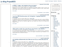 Tablet Screenshot of blog.prepadees.fr